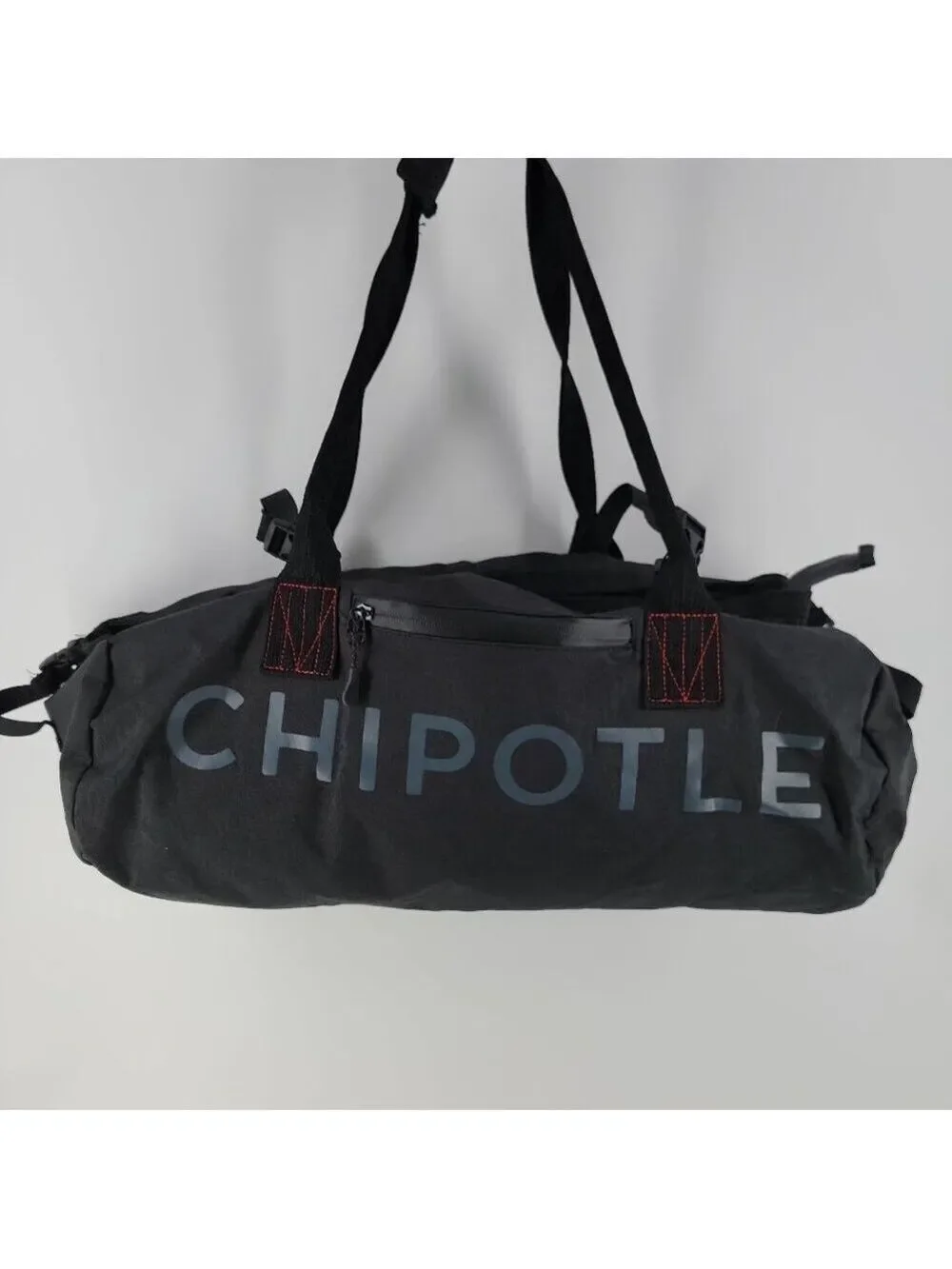 Chipotle logo duffel